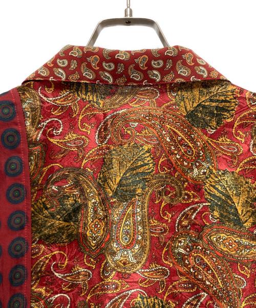 MIYAGIHIDETAKA（ミヤギヒデタカ）MIYAGIHIDETAKA (ミヤギヒデタカ) MIYAGIHIDETAKA バンダナシャツ ブラウン サイズ:2の古着・服飾アイテム