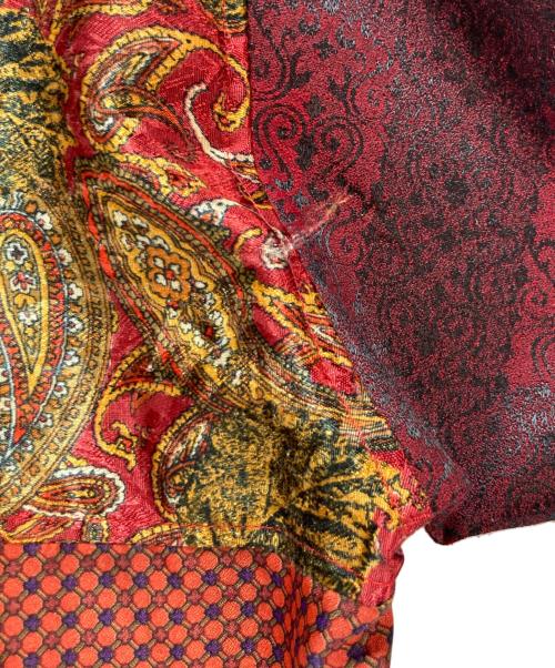 MIYAGIHIDETAKA（ミヤギヒデタカ）MIYAGIHIDETAKA (ミヤギヒデタカ) MIYAGIHIDETAKA バンダナシャツ ブラウン サイズ:2の古着・服飾アイテム