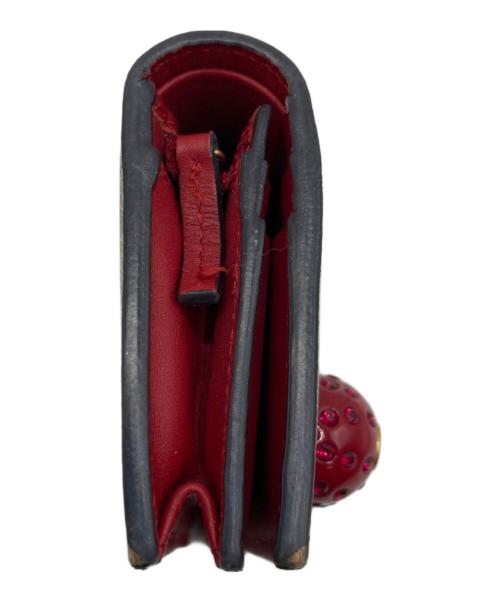 GUCCI（グッチ）GUCCI (グッチ) 2つ折り財布 グレーの古着・服飾アイテム