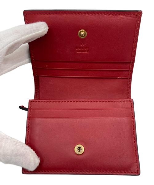 GUCCI（グッチ）GUCCI (グッチ) 2つ折り財布 グレーの古着・服飾アイテム