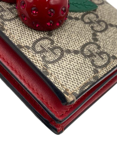 GUCCI（グッチ）GUCCI (グッチ) 2つ折り財布 グレーの古着・服飾アイテム