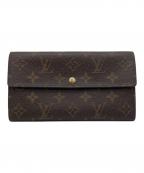 LOUIS VUITTONルイ ヴィトン）の古着「LOUIS VUITTON モノグラム ロングウォレット」