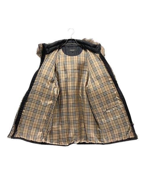 BURBERRY BLACK LABEL（バーバリーブラックレーベル）BURBERRY BLACK LABEL (バーバリーブラックレーベル) BURBERRY BLACK LABEL ダウンコート ブラック サイズ:Mの古着・服飾アイテム