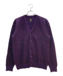 Needles（ニードルズ）の古着「Needles モヘヤ カーディガン」｜パープル