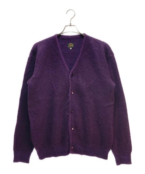 Needles（ニードルズ）Needles (ニードルズ) Needles モヘヤ カーディガン パープル サイズ:Sの古着・服飾アイテム
