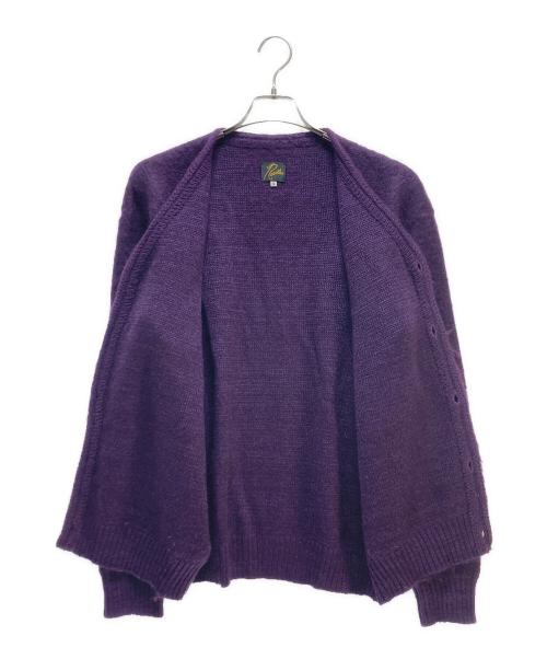 Needles（ニードルズ）Needles (ニードルズ) Needles モヘヤ カーディガン パープル サイズ:Sの古着・服飾アイテム