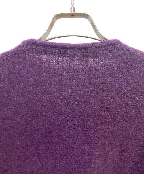 Needles（ニードルズ）Needles (ニードルズ) Needles モヘヤ カーディガン パープル サイズ:Sの古着・服飾アイテム
