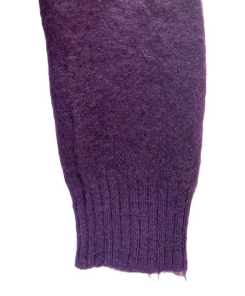 Needles（ニードルズ）Needles (ニードルズ) Needles モヘヤ カーディガン パープル サイズ:Sの古着・服飾アイテム