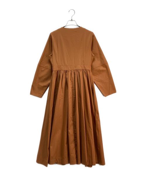 moussy（マウジー）moussy (マウジー) CACHECOEUR LONG DRESS ブラウン サイズ:1 未使用品の古着・服飾アイテム