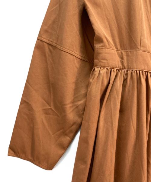 moussy（マウジー）moussy (マウジー) CACHECOEUR LONG DRESS ブラウン サイズ:1 未使用品の古着・服飾アイテム