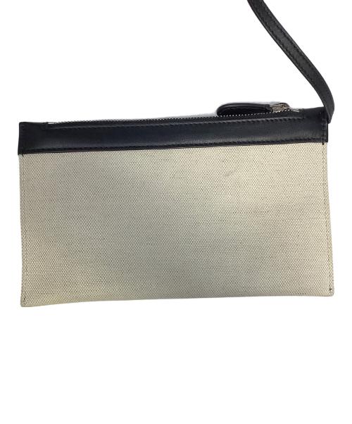 BALENCIAGA（バレンシアガ）BALENCIAGA (バレンシアガ) ハンドバッグ ブラック×アイボリーの古着・服飾アイテム