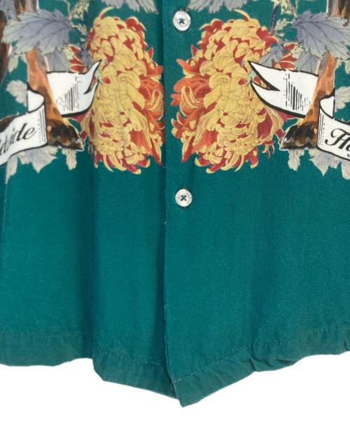 HUF（ハフ）HUF (ハフ) BEST BOYS SS RESORT SHIRT グリーン サイズ:Mの古着・服飾アイテム