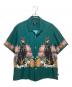 HUF（ハフ）の古着「BEST BOYS SS RESORT SHIRT」｜グリーン