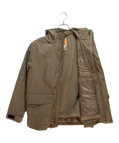 Timberland（ティンバーランド）Timberland (ティンバーランド) ウォーター レジスタント 3-in-1 フード ジャケット ブラウン サイズ:Mの古着・服飾アイテム