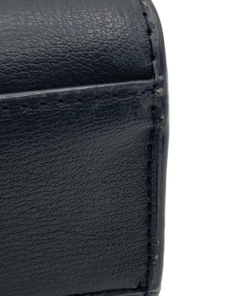 MICHAEL KORS（マイケル・コース）MICHAEL KORS (マイケル・コース) MICHAEL KORS チェーンショルダーバッグ ブラック×シルバーの古着・服飾アイテム