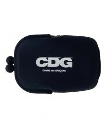 COMME des GARCONS（コムデギャルソン）の古着「COMME des GARCONS がま口ポーチ コインケース」｜ブラック