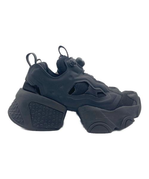 noir kei ninomiya（ノワール ケイ ニノミヤ）noir kei ninomiya (ノワール ケイ ニノミヤ) REEBOK (リーボック) noir kei ninomiya × Reebok 24AW INSTA PUMP PLATFORM ブラック サイズ:USA 9の古着・服飾アイテム