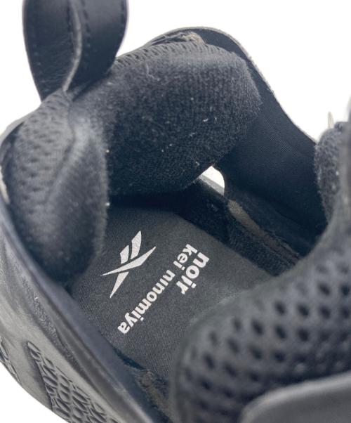 noir kei ninomiya（ノワール ケイ ニノミヤ）noir kei ninomiya (ノワール ケイ ニノミヤ) REEBOK (リーボック) noir kei ninomiya × Reebok 24AW INSTA PUMP PLATFORM ブラック サイズ:USA 9の古着・服飾アイテム