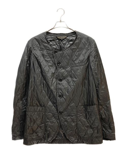 COMME des GARCONS HOMME PLUS（コムデギャルソンオムプリュス）COMME des GARCONS HOMME PLUS (コムデギャルソンオムプリュス) キルティング ナイロン ジャケット ブラック サイズ:Lの古着・服飾アイテム