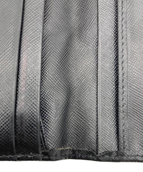 PRADA（プラダ）PRADA (プラダ) PRADA サフィアーノ 長財布 ブラックの古着・服飾アイテム