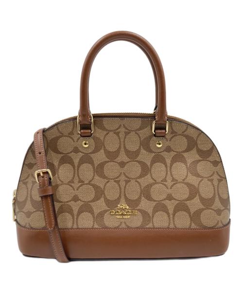 COACH（コーチ）COACH (コーチ) 2WAYバッグ ブラウンの古着・服飾アイテム