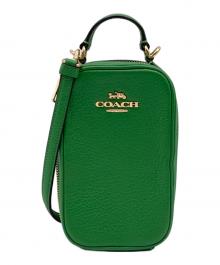 COACH（コーチ）の古着「COACH　ショルダーバッグ」｜グリーン