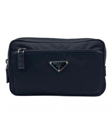 中古・古着通販】PRADA (プラダ) PRADA Re-Nylon xサフィアーノレザー