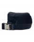 PRADA (プラダ) PRADA Re-Nylon xサフィアーノレザー ベルトバッグ ブラック：140000円