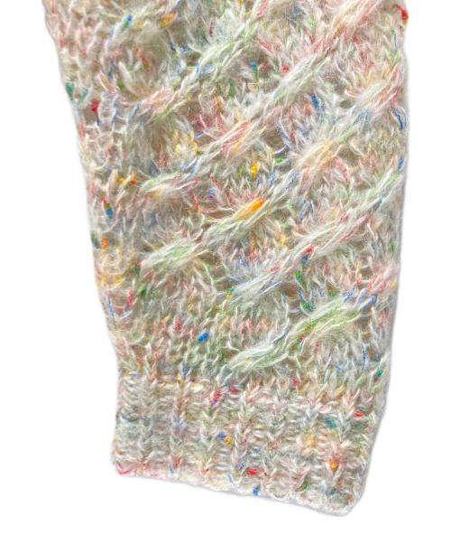 DRAWER（ドゥロワー）DRAWER (ドゥロワー) DRAWER（ドゥロワー）モヘヤミックスニットカーディガン マルチカラー サイズ:表記なしの古着・服飾アイテム