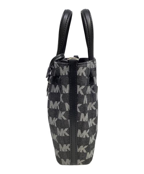 MICHAEL KORS（マイケル・コース）MICHAEL KORS (マイケル・コース) 2WAYバッグ ブラック×グレー 未使用品の古着・服飾アイテム