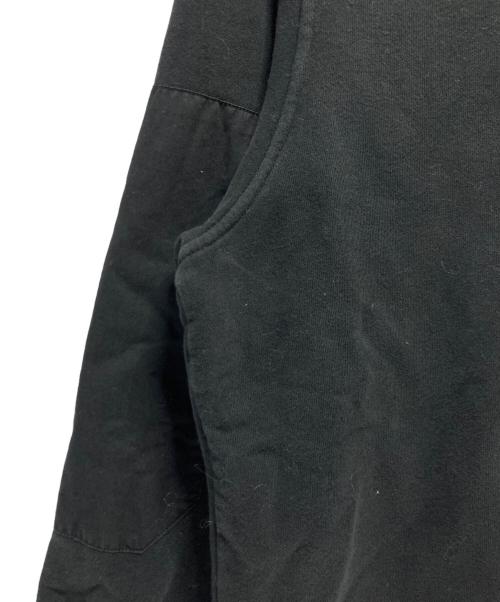 STONE ISLAND（ストーンアイランド）STONE ISLAND (ストーンアイランド) STONE ISLAND（ストーンアイランド）ロゴパッチ スウェットシャツ ブラック サイズ:Mの古着・服飾アイテム