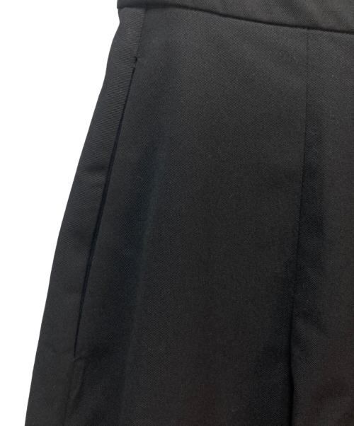 MARGARET HOWELL（マーガレットハウエル）MARGARET HOWELL (マーガレットハウエル) FINE WOOL COTTON TWILL スカート ブラック サイズ:1の古着・服飾アイテム