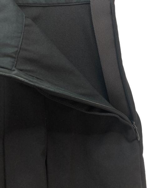 MARGARET HOWELL（マーガレットハウエル）MARGARET HOWELL (マーガレットハウエル) FINE WOOL COTTON TWILL スカート ブラック サイズ:1の古着・服飾アイテム