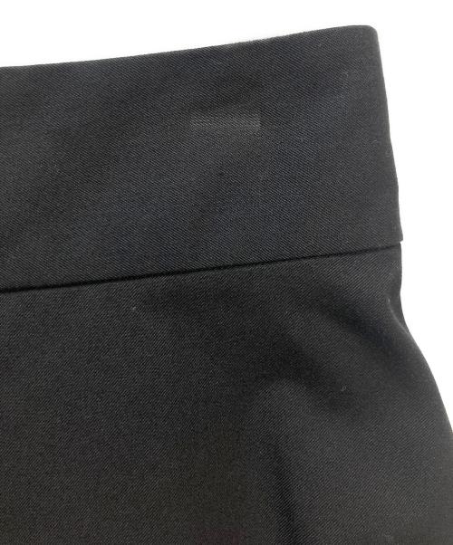 MARGARET HOWELL（マーガレットハウエル）MARGARET HOWELL (マーガレットハウエル) FINE WOOL COTTON TWILL スカート ブラック サイズ:1の古着・服飾アイテム