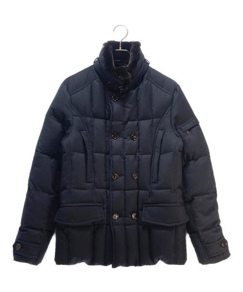 MOORER（ムーレー）MOORER (ムーレー) MOORER SIRO-L ダウンジャケット ネイビー サイズ:44の古着・服飾アイテム