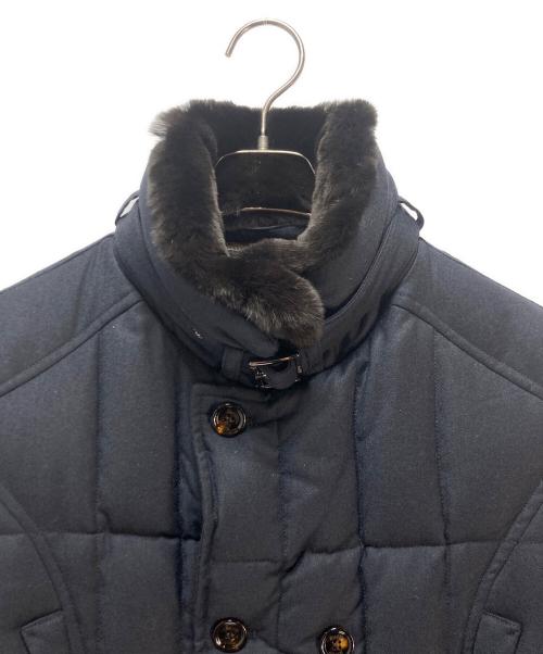 MOORER（ムーレー）MOORER (ムーレー) MOORER SIRO-L ダウンジャケット ネイビー サイズ:44の古着・服飾アイテム