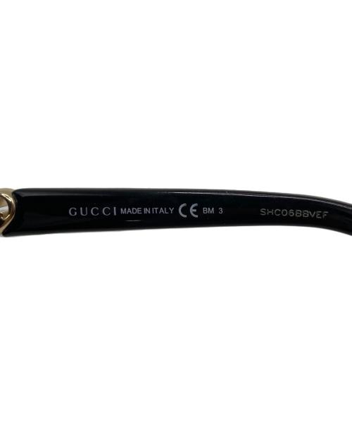 GUCCI（グッチ）GUCCI (グッチ) サングラス ブラックの古着・服飾アイテム