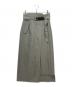 UNITED TOKYO（ユナイテッドトーキョー）の古着「UNITED TOKYO（ユナイテッドトーキョー）スリムエフェクトタイトスカート」｜グレー