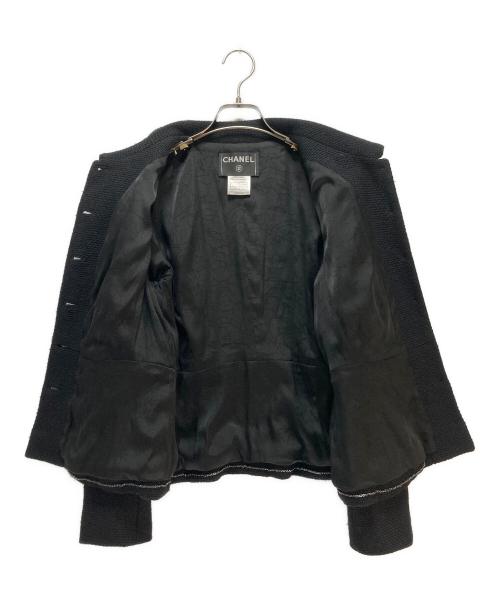 CHANEL（シャネル）CHANEL (シャネル) CHANEL ココボタン ジャケット ブラック サイズ:44の古着・服飾アイテム