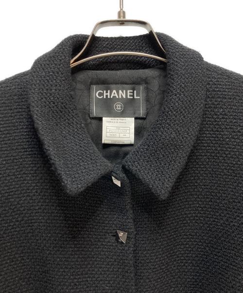 CHANEL（シャネル）CHANEL (シャネル) CHANEL ココボタン ジャケット ブラック サイズ:44の古着・服飾アイテム
