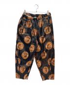 COMME des GARCONS COMME des GARCONSコムデギャルソン コムデギャルソン）の古着「COMME des GARCONS  総柄 ドラゴンパンツ」｜ブラック