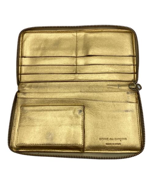COMME des GARCONS（コムデギャルソン）COMME des GARCONS (コムデギャルソン) COMME des GARCONS（コムデギャルソン）長財布 ゴールドの古着・服飾アイテム