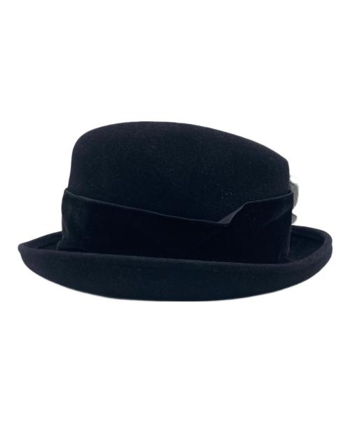 COMME des GARCONS HOMME PLUS（コムデギャルソンオムプリュス）COMME des GARCONS HOMME PLUS Stephen Jones (スティーブンジョーンズ) COMME des GARCONS HOMME PLUS × Stephen Jones 中折れハットの古着・服飾アイテム