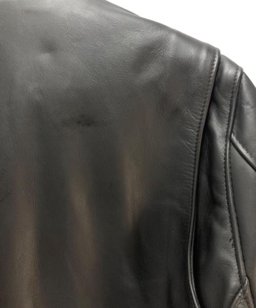 SCHOTT BROS.（ショット）SCHOTT BROS. (ショット) SCHOTT BROS. シングルライダースジャケット ブラック サイズ:42の古着・服飾アイテム