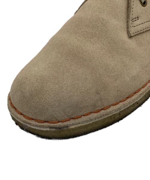 CLARKS（クラークス）CLARKS (クラークス) Desert Khan ベージュ サイズ:UK 8 1/2の古着・服飾アイテム