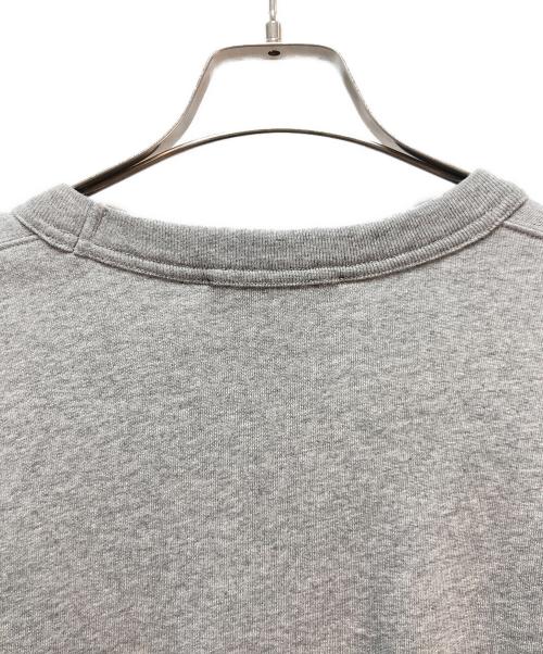 Acne studios（アクネ ストゥディオズ）Acne studios (アクネ ストゥディオズ) クルーネックフェイスロゴ スウェットシャツ グレー サイズ:XSの古着・服飾アイテム