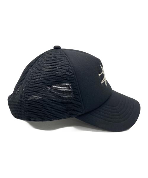 stussy（ステューシー）stussy (ステューシー) stussy メッシュキャップ ブラック サイズ:57cmの古着・服飾アイテム