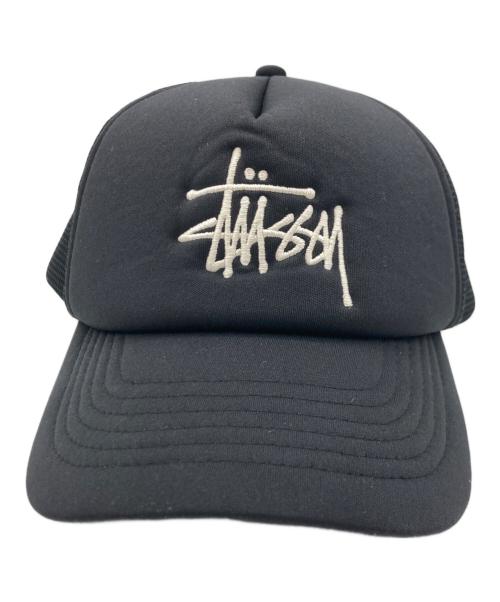 stussy（ステューシー）stussy (ステューシー) stussy メッシュキャップ ブラック サイズ:57cmの古着・服飾アイテム