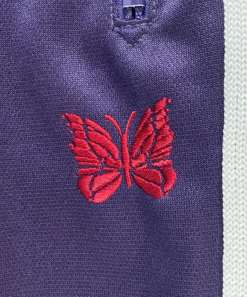 Needles（ニードルズ）Needles (ニードルズ) Needles NARROW TRACK PANT パープル×ホワイト×レッド サイズ:Mの古着・服飾アイテム