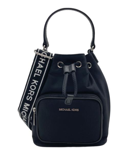 MICHAEL KORS（マイケル・コース）MICHAEL KORS (マイケル・コース) スモールバケット クロスボディ ブラックの古着・服飾アイテム